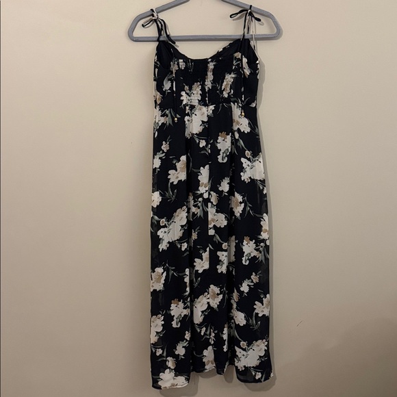 NWT- Petal & Pup Meg Floral Print Bustier Dress, Black, Size 8 - Picture 10 of 12